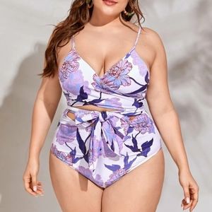 Brand new lavender bathing suit